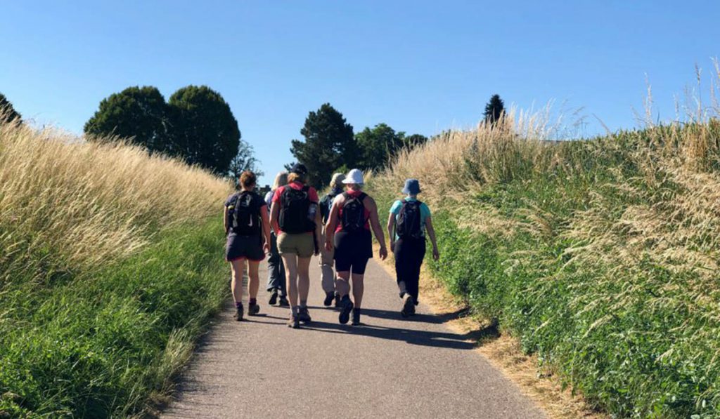 Wandelen is goed voor je en gezond