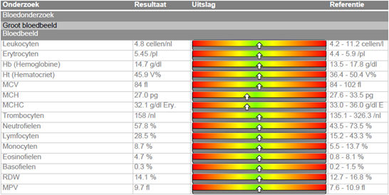 Bloedonderzoek testen - allergie of intolerantie